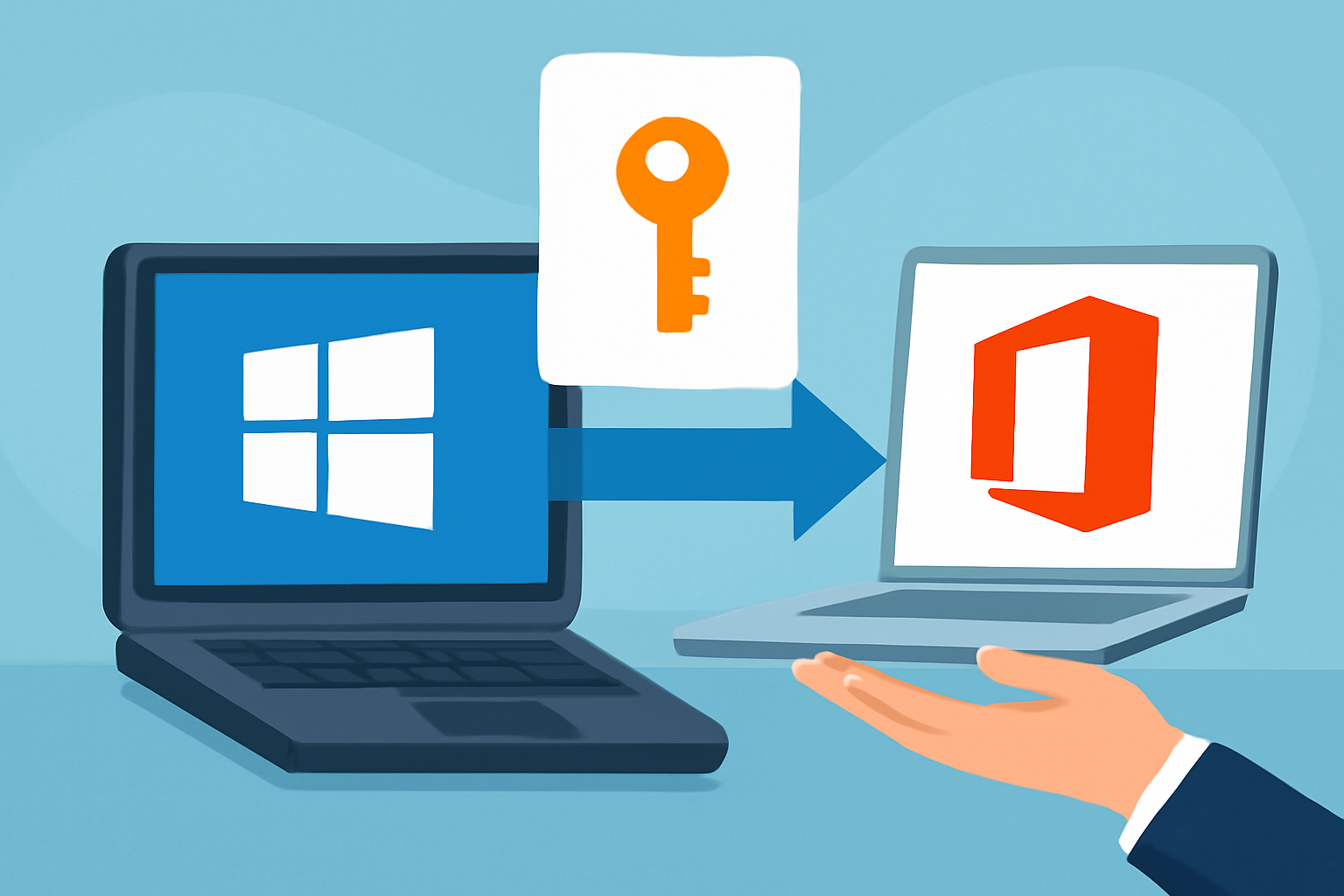 Как сохранить и перенести лицензии Windows и Office при замене компьютера или переустановке системы