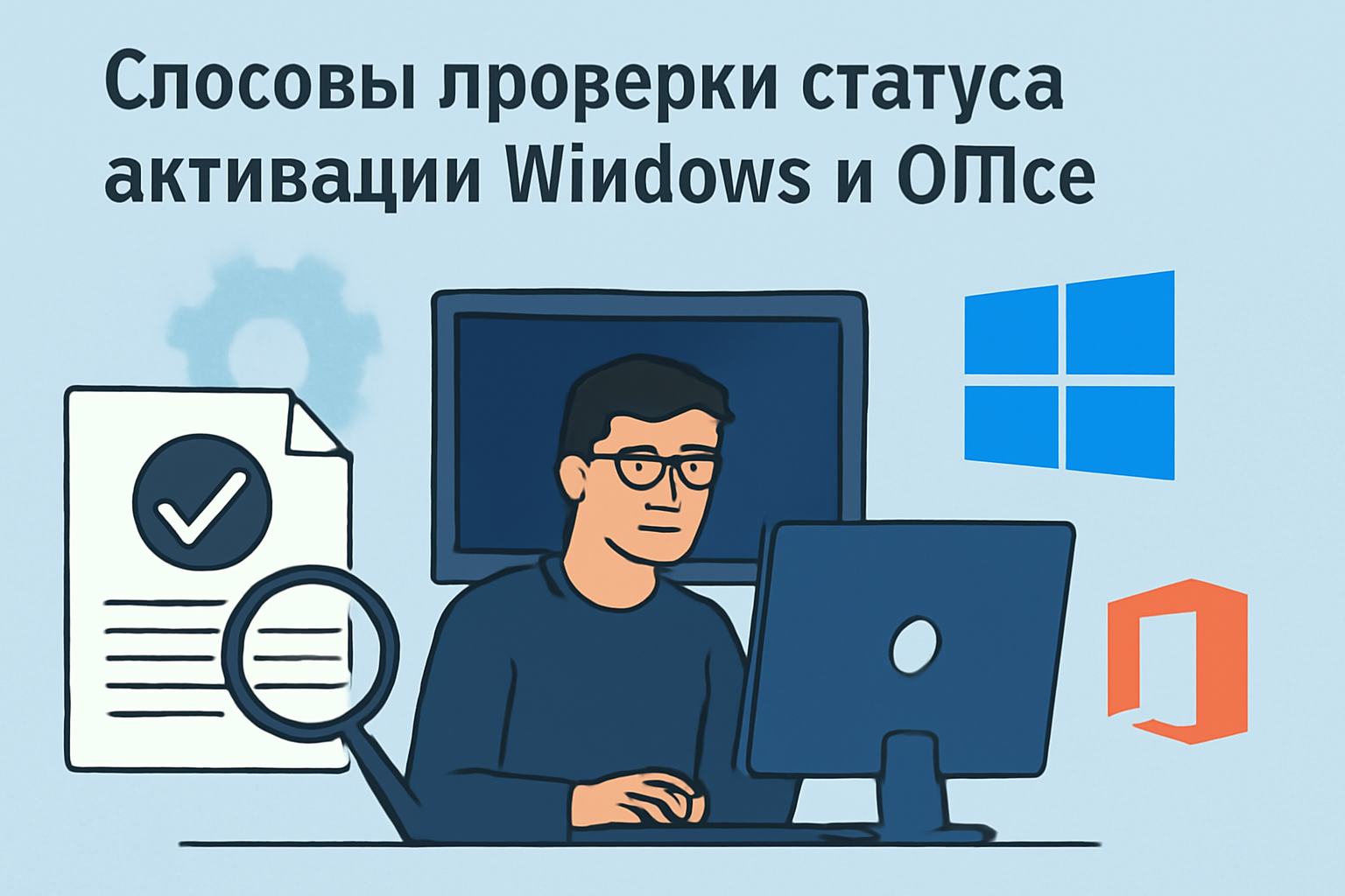 Способы проверки статуса активации Windows и Office